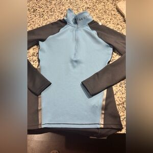 Under Armour Zip-Up Sweater in Blue and Black